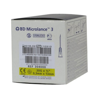.IGŁA DO MEZOTERAPII MICROLANCE 30G 0,3 x 13mm .